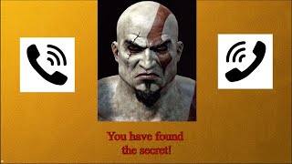 God of War (2005) Phone Number Easter Egg - My Last Time Calling