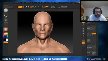Zbrush Polypaint Skin Tutorial
