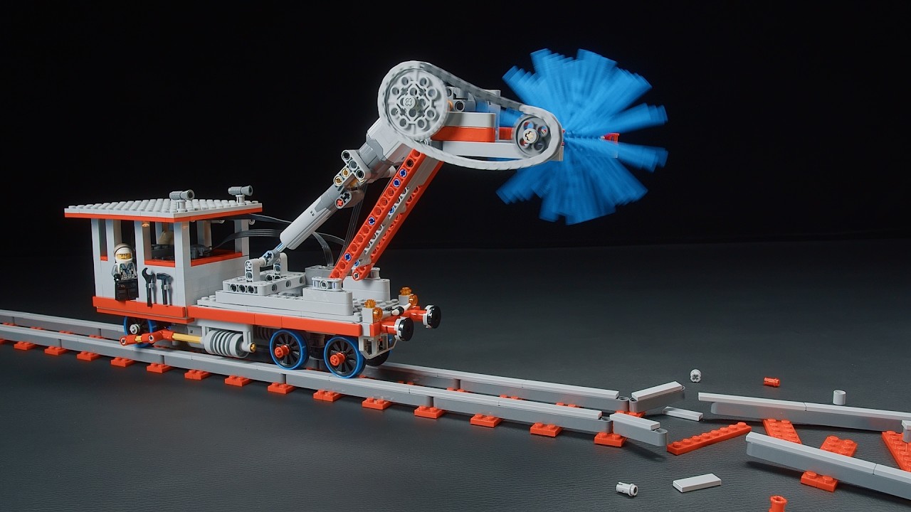 LEGO Train vs Double Trouble