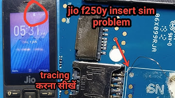 jio phone f250y insert sim solution||jio phone f250y sim jumper