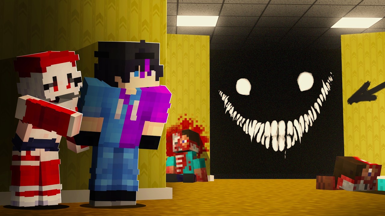 ESCAPANDO DE LOS NUEVOS BACKROOMS DE MINECRAFT