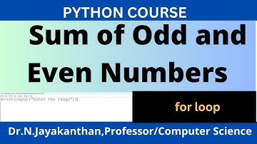 Python Program to Calculate the Sum of Odd and Even Numbers in the First n Natural Numbers