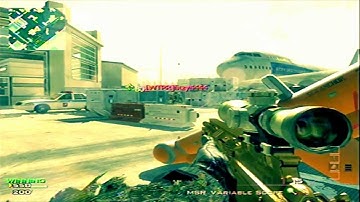 MW3 Quickscoping Montage MSR
