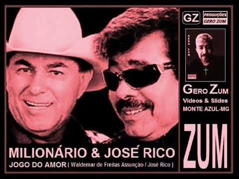 Milionário & José Rico ( Jogo do Amor / Berço de Deus ) Gero_Zum