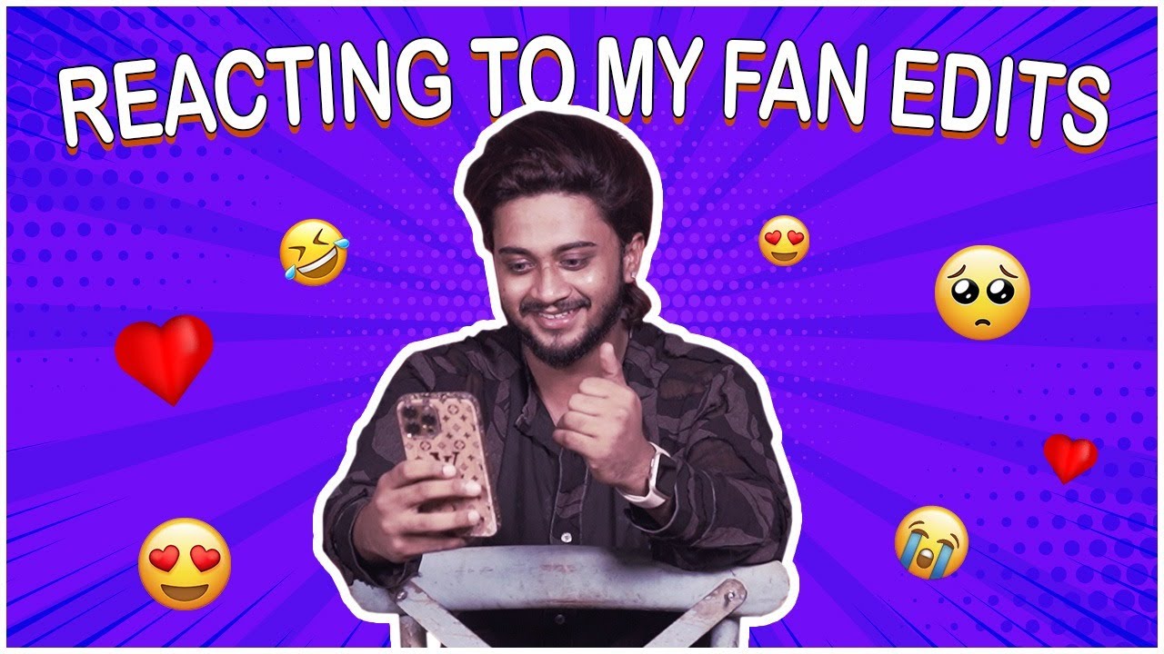 Reacting To My Fan Edits | I Love You All | Hasnain Khan