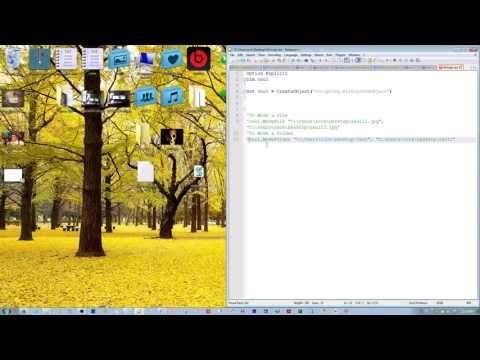 Demonstration of How to Rename Files & Folders in VbScript