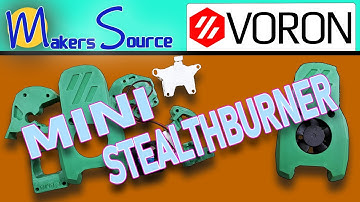 Mini Stealthburner is Here [Disassembly] #voron #3dprinting