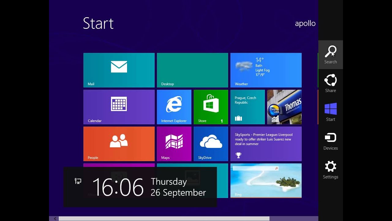 Windows 8 - Create a Shortcut to the Control Panel - YouTube