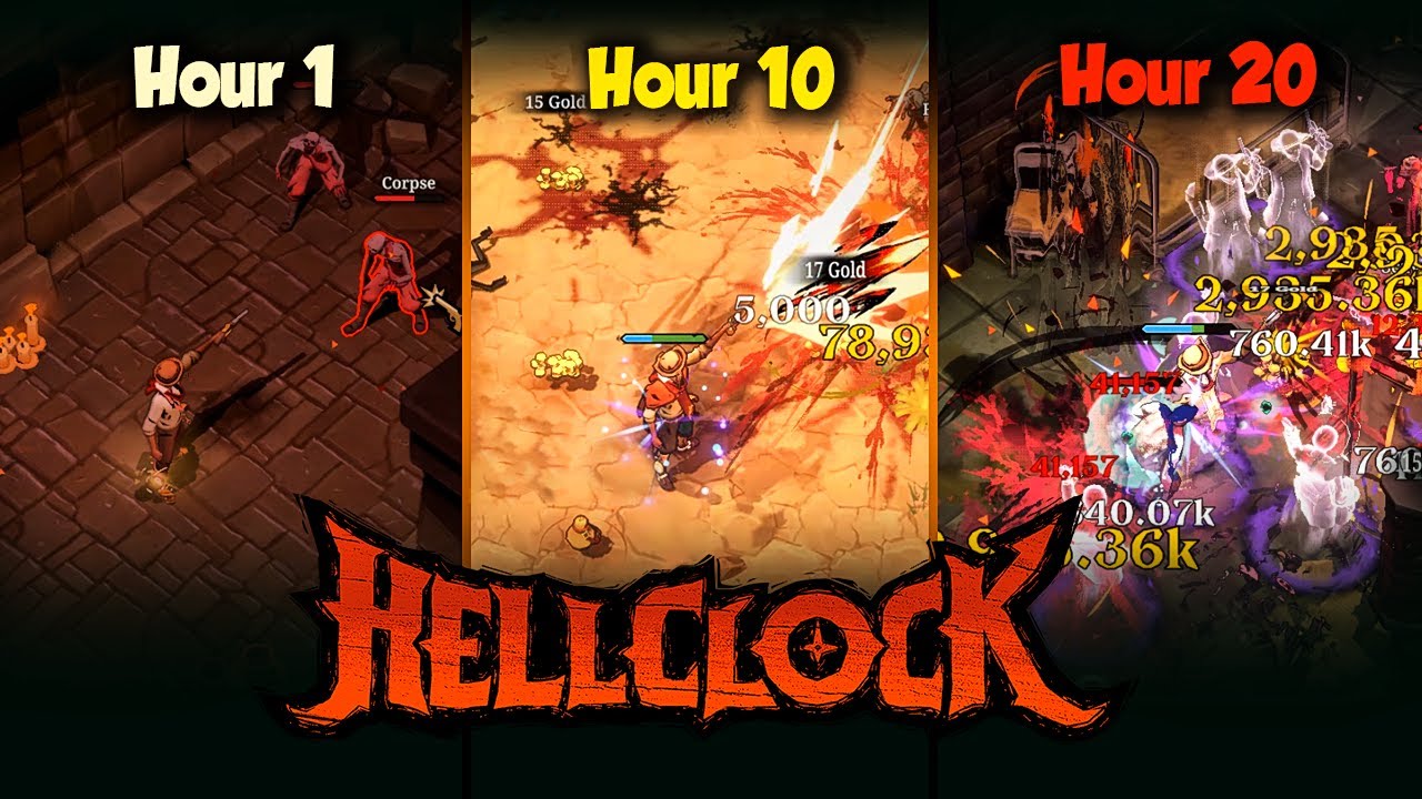 Hell Clock - What 20 Hours of Gameplay Looks Like in 15 Minutes - YouTube