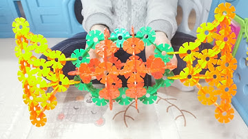 Snowflake building blocks idea/Creative building - Lollie