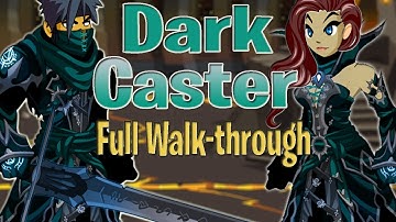 AQW How to Get Dark Caster Class /join underworld (ONLY for those who has Dark Caster Armor)