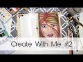 Create With Me #2 | Playing with Jane Davenport Supplies! | Creation in Between