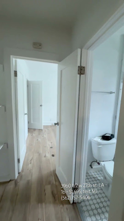 3960 1/2 w 27th st . LA - $1,695 ; text MJ - (562)357-5406