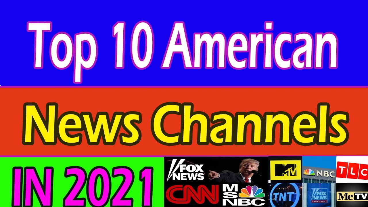 ⁣Top 10 most subscribed American News channels in 2021 | Technical overdose