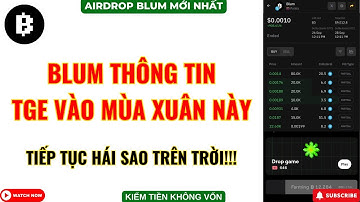 Blum Airdrop - Thông Tin TGE BLUM - Tiếp Tục Khai Thác BLUM