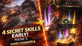 Get These 4 Game Changer Secret Skills EARLY – They Transform Your Playstyle in Nioh 3