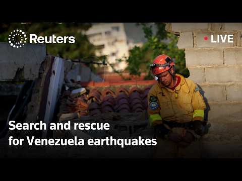LIVE: Search and rescue for Venezuela earthquakes enters second week
