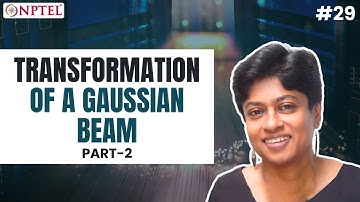 #29 Gaussian Beam Transformation by Lens & Mirror | Optical Engineering