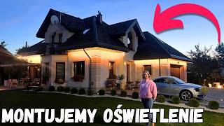 Dekoracyjne Oświetlenie Podbitki Led Montaż Oświetlenia Zewnętrznego Domu