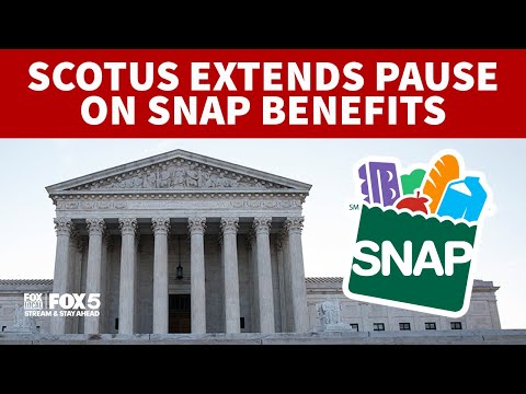 Supreme Court extends pause on SNAP benefits for millions
