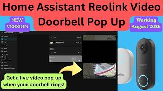 Home Assistant Reolink Video Doorbell Pop Up