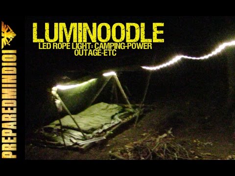 Luminoodle LED Rope Light: Camping, Emergencies, and More