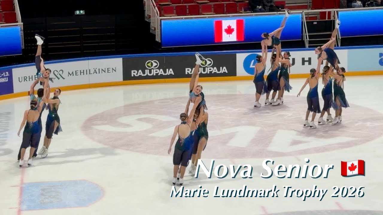Nova Senior FS 🇨🇦 Marie Lundmark Trophy 2026 - Synchronized skating