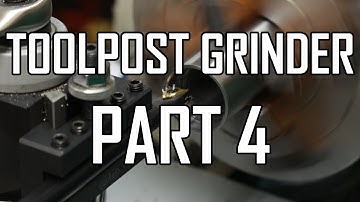Making a Toolpost Grinder Part 4:  Fitting the Caps