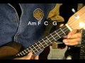 How To Play Flo Rida "Whistle" On Ukulele EASY Strumming And Picking