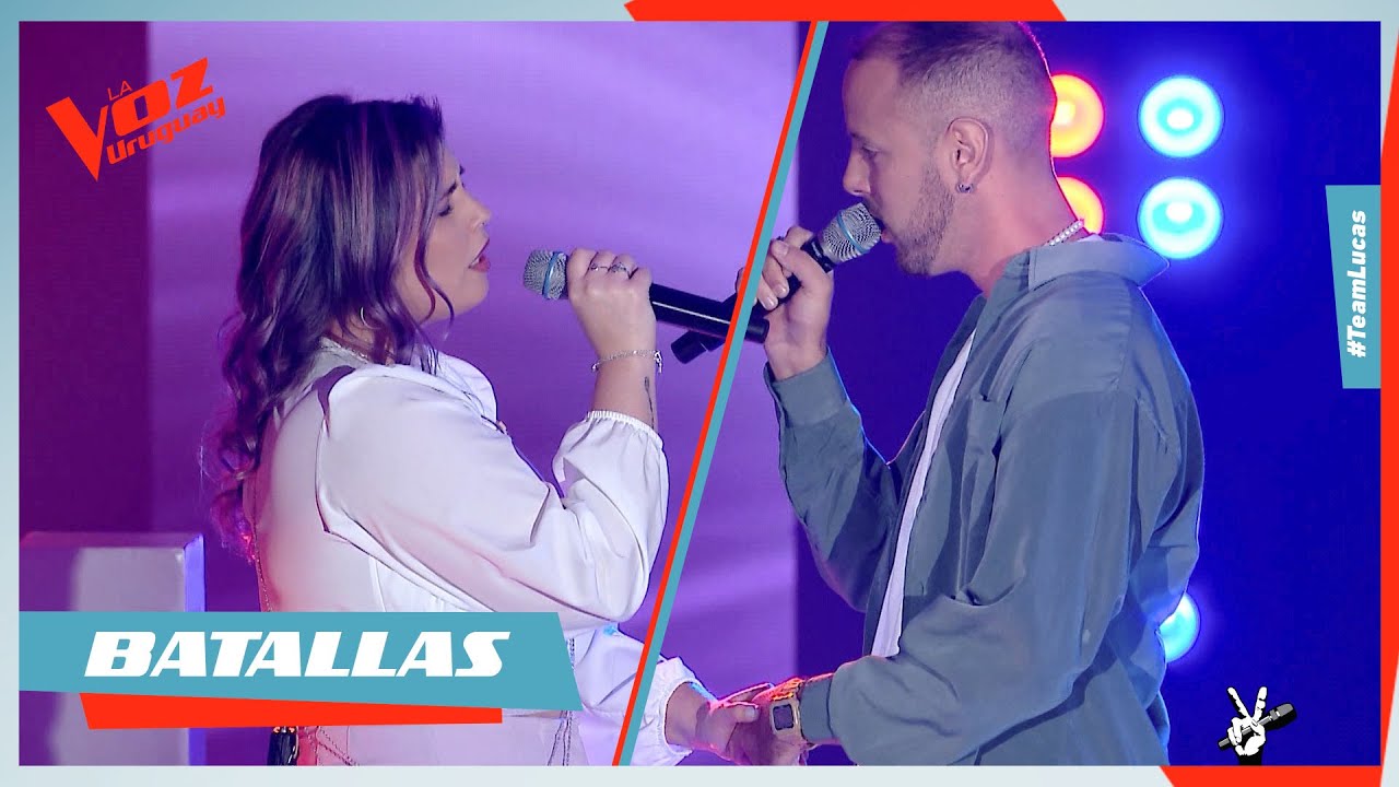 Andrea Dos Santos y Santiago Buere cantan Tú