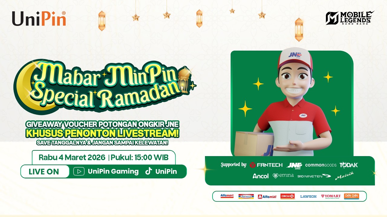 MaBar MinPin Special Ramadan🤩🌙 | MaBar MLBB Ngabuburit + Giveaway🥳