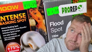 Cheap Vs Expensive Reptile Heat Bulbs || Would You ?