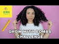 Grow With Bomba Challenge | 30 Day Hair Growth Challenge!