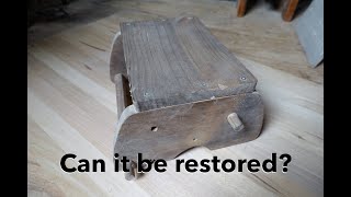 Old Children's Folding Chair Restoration - E∞J Woodhouse Restorations