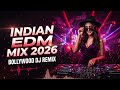 Hindi Night Drive Remix 🌙 Bollywood EDM Mix 2026 | Midnight Vibes