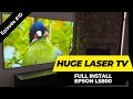 New laser tv  how to set up  epson ls800 4k ust projector