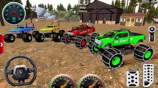 Juegos De Carros - Monster Truck Extreme Driving Games #2 - Offroad Outlaws Android / Ios Gameplay screenshot 1