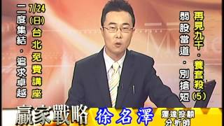 20160721 2030 徐名澤 贏家戰略