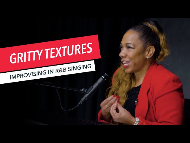 Gritty Textures, Distortion u0026 Vocal Fry | Improvising in Ru0026B | Gabrielle Goodman | Berklee Online class=