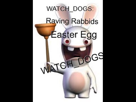 WATCH_DOGS:Rayman Raving Rabbids Easter Egg - YouTube