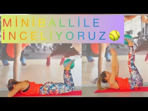 MİNİ BALL İLE BİR BEDEN İNCELİYORUZ 🔥| FULL BODYY ANTRENMAN |