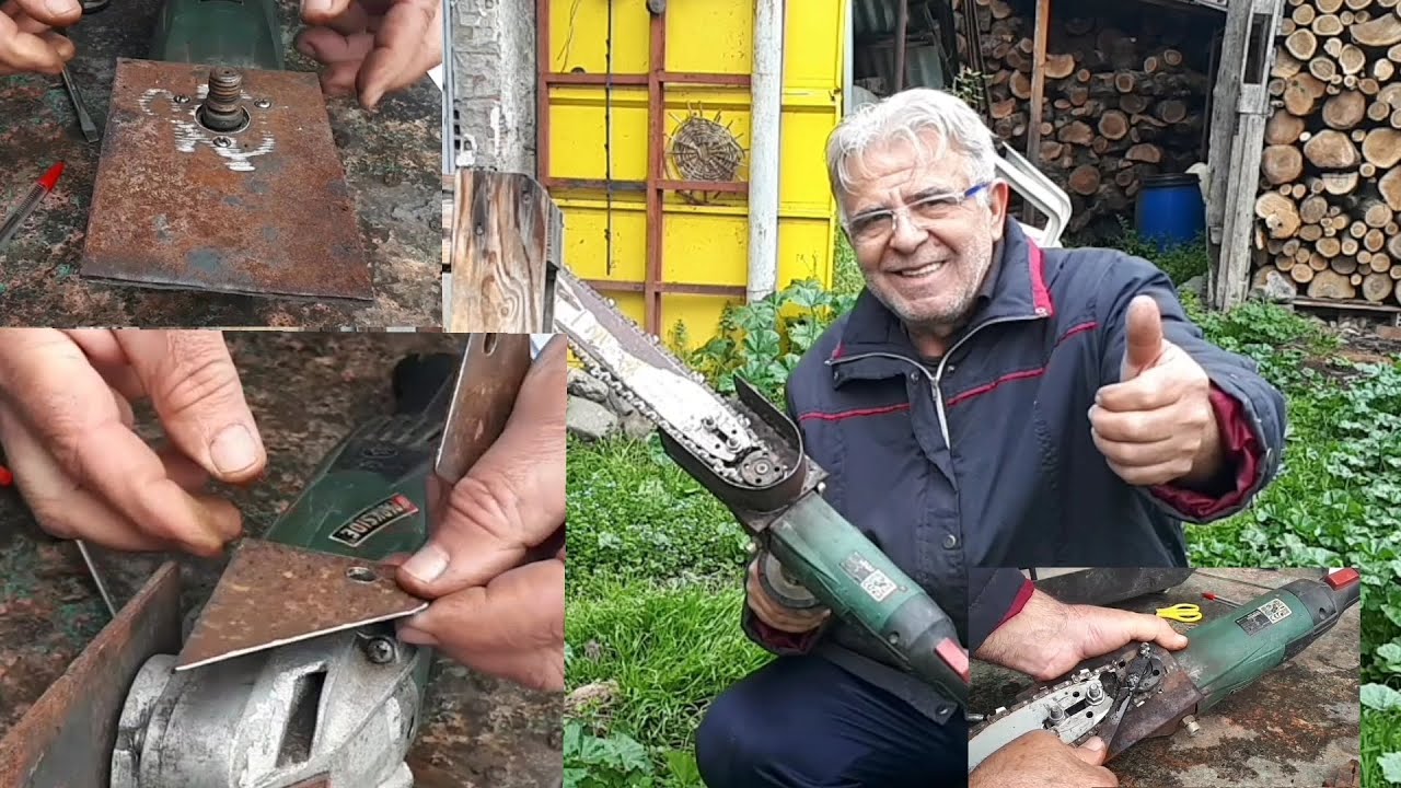 Πως να περάσουμε λάμα αλυσοπρίονου σε τροχό