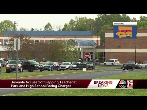 Forsyth County student charged for slapping teacher