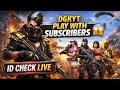 FREE FIRE LIVE SUBSCRIBER I'D CHACK OUT#freefire #livestream