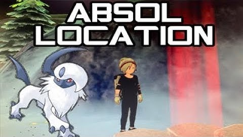 Absol Raid Den Location / Crown Tundra - Pokémon Sword & Shield