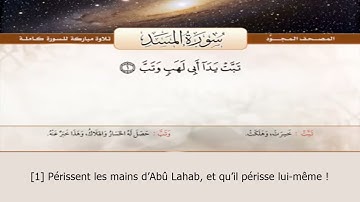 Sourate Al-Masad | Abdelbasset Abdessamad (111) سورة المسد | عبد الباسط عبد الصمد