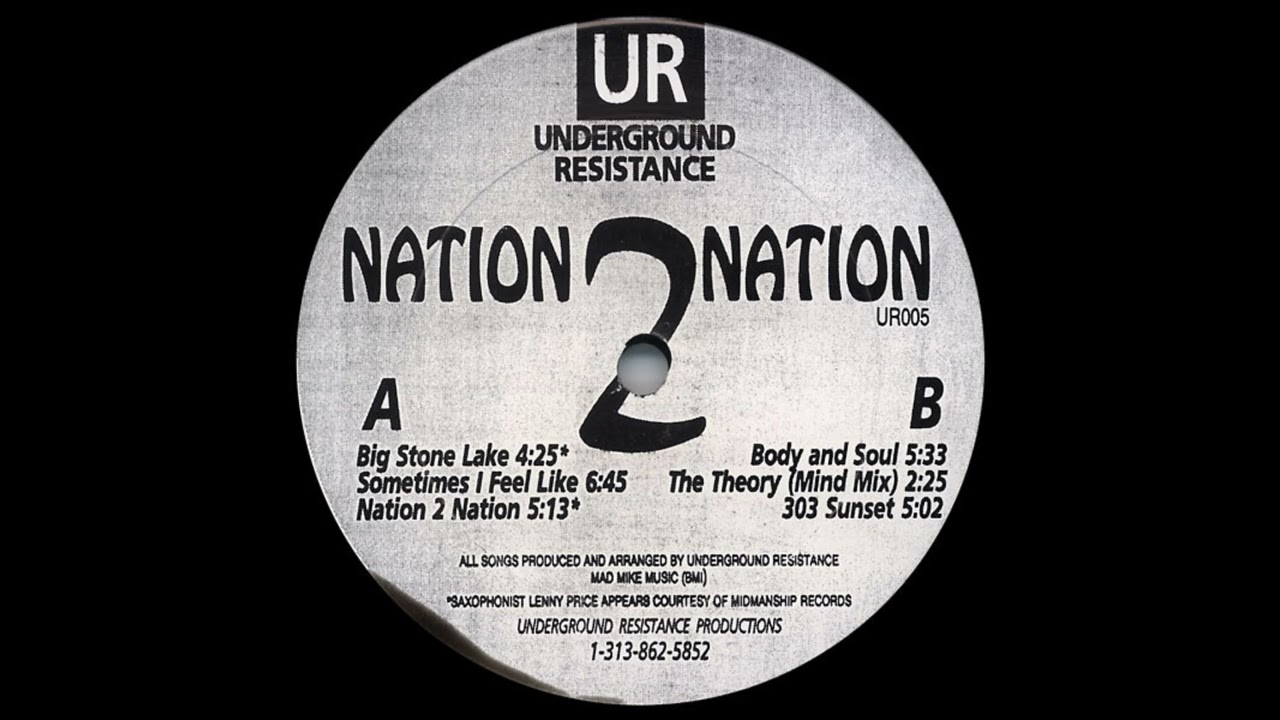 Underground Resistance - Big Stone Lake [UR005] - YouTube