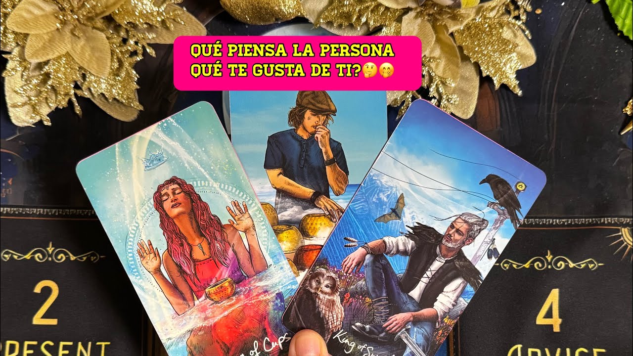 🤔 QUÉ PIENSA LA PERSONA QUE TE GUSTA❓ ESCUCHA  ￼🤭👫 LECTURA INTERACTIVA ATEMPORAL 🔮📜￼