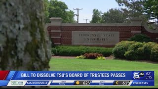 Bill to Dissolve TSU's Board of Trustees Passes