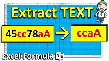Remove Numbers - Extract Text in EXCEL